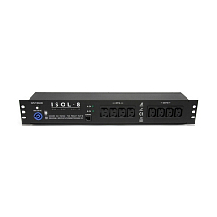 Сетевой фильтр isol-8 Connect Slave IEC 2X4 профессиональные сетевые фильтр (SN 47582111924994786201)_Уценка