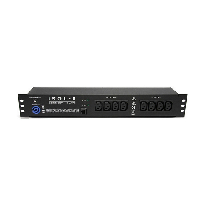 Сетевой фильтр isol-8 Connect Slave IEC 2X4 профессиональные сетевые фильтр (SN 47582111924994786201)_Уценка - рис.0