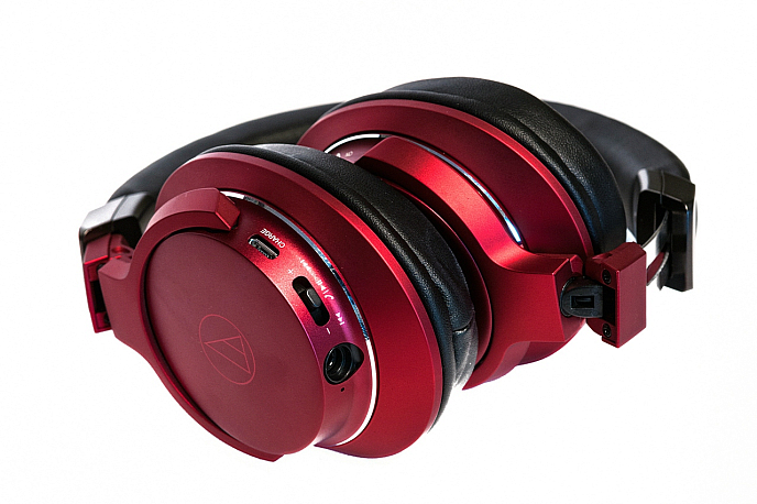 Беспроводные наушники Audio-Technica ATH-AR5BT Red - рис.2
