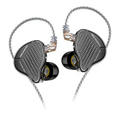 Наушники внутриканальные KZ PR1 Pro without Mic Black