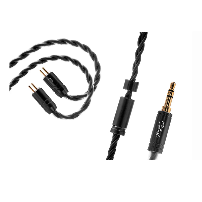 Кабель Celest Tiger Soul black 2pin 0.78 3.5mm 1.2m - рис.0