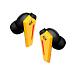 Беспроводные наушники Edifier GX07 yellow TWS внутриканальные игровые наушники (SN 2042001577349)_Уценка - рис.1