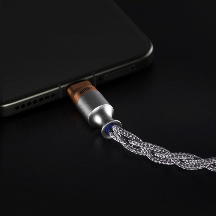 Кабель ddHiFi M198C USB-C - 2-pin Silver - рис.9