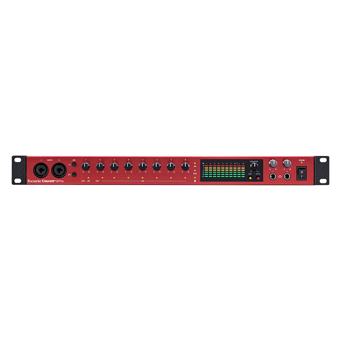 Аудиоинтерфейс Focusrite Clarett+ 8Pre - рис.0