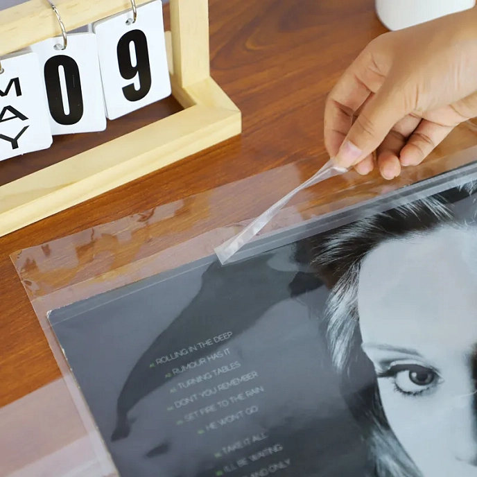 Конверт для пластинок внешний Alive Audio AA-ACC-SLBOUT Конверты для винила 12" (100 шт.) Transparent - рис.3