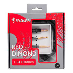 Кабель HeadMade Red Diamond - Meze 99 Classics, 99 Neo - 4.4mm, 1.2m