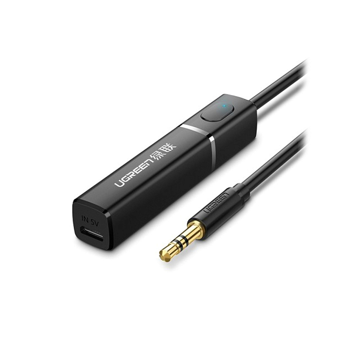 Приемник Ugreen CM107 Bluetooth Transmitter 3.5mm Black - рис.0