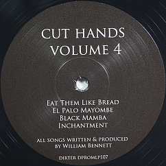 Виниловая пластинка Cut Hands - Volume 4 LP