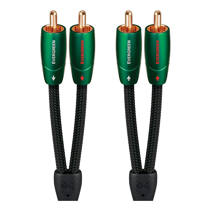 Кабель AudioQuest Evergreen 2RCA - 2RCA 1m - рис.0