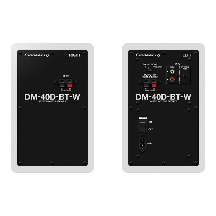 Студийный монитор Pioneer DM-40D-BT White - рис.2