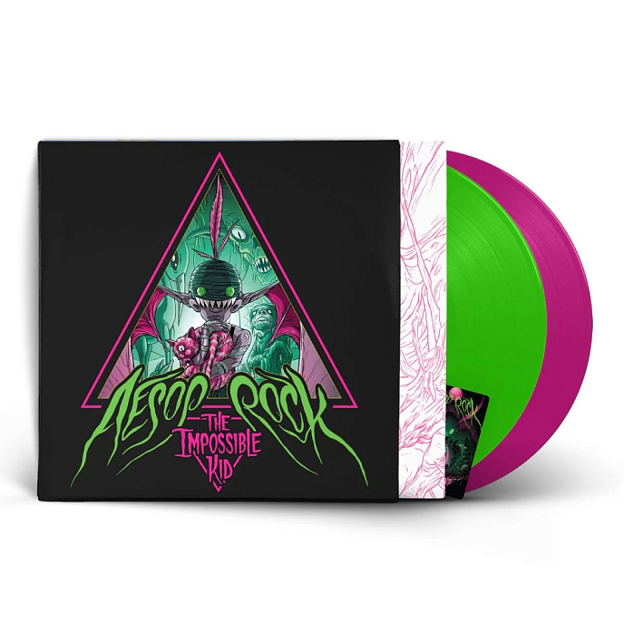 Виниловая пластинка Aesop Rock - The Impossible Kid (coloured) - 2LP - рис.1