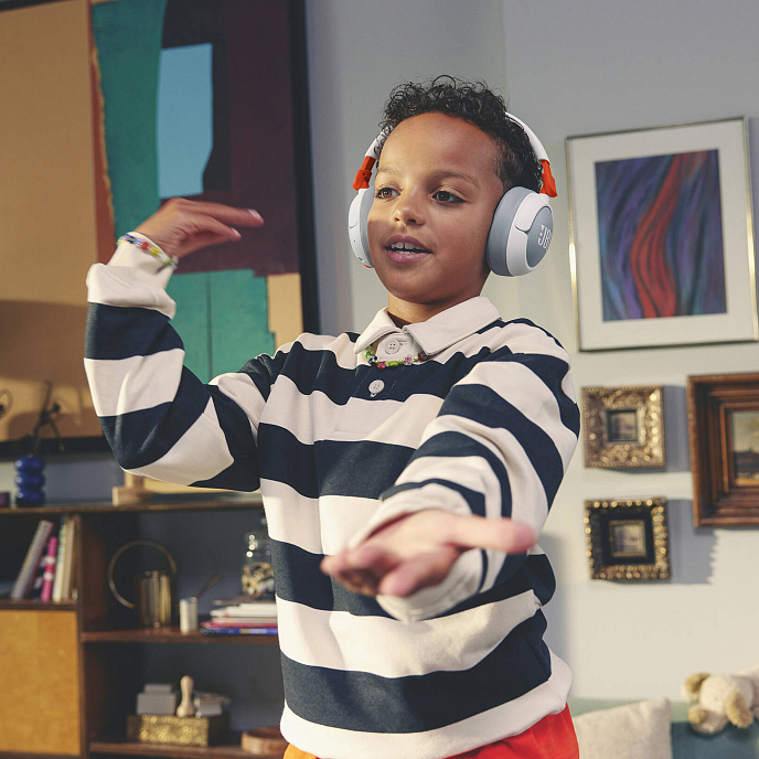 Беспроводные наушники JBL Junior 470NC White - рис.7