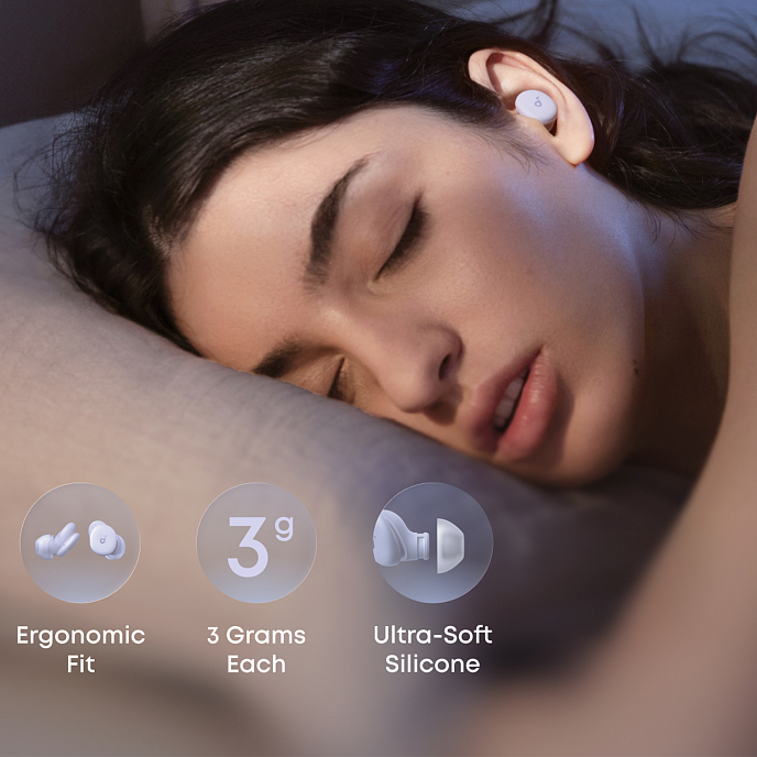 Беспроводные наушники Anker Soundcore Sleep A30 Purple - рис.7