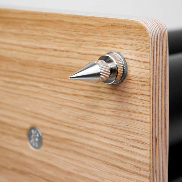 Стойки под акустику Radiotehnika T6B Black/Wood - рис.3