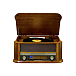 Проигрыватель винила Lenco TCD-2550 Wood - рис.0