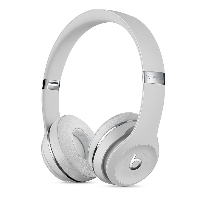 Беспроводные наушники Beats Solo 3 Icon Satin Silver - рис.0