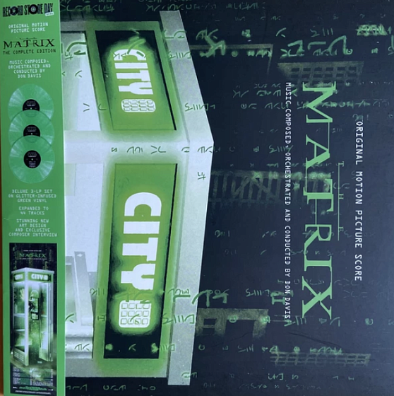 Пластинка Don Davis – The Matrix (The Complete Edition) Coloured 3LP - рис.0