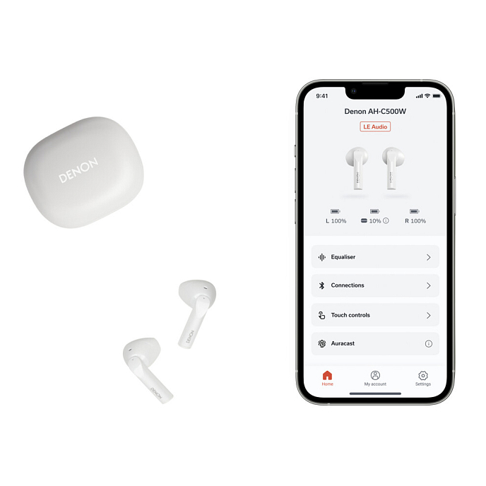 Беспроводные наушники Denon AH-C500W White - рис.10