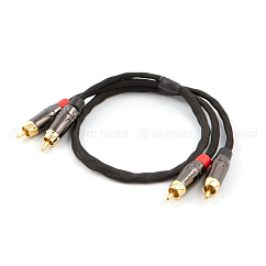 Кабель HeadMade EX-3 - 2xRCA - 2xRCA, 1m