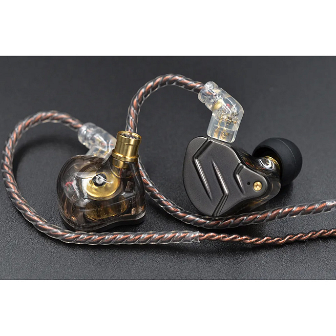 Наушники внутриканальные KZ ZSN Pro With Mic Grey - рис.2
