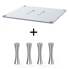 Стойка для Hi-Fi ddHiFi HS300 + SR70 x 4 Cool Gray/Silver