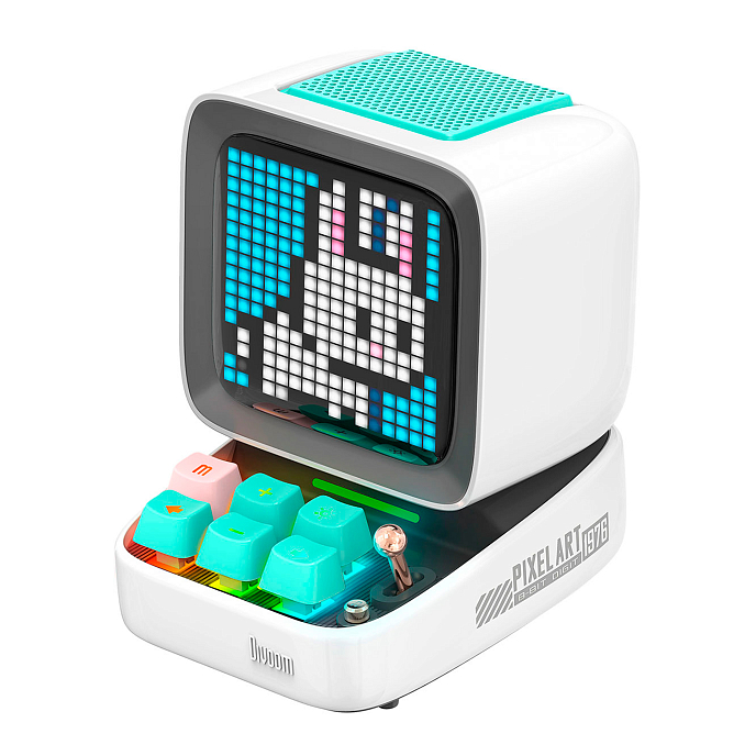 Портативная колонка Divoom Ditoo Pro White - рис.0