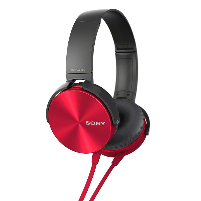 Наушники Sony MDR-XB450AP Red - рис.3