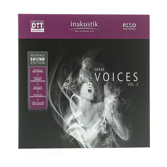 Магнитная лента Inakustik Tape - Great Voices Vol. 2 38/2 Магнитная лента - рис.0