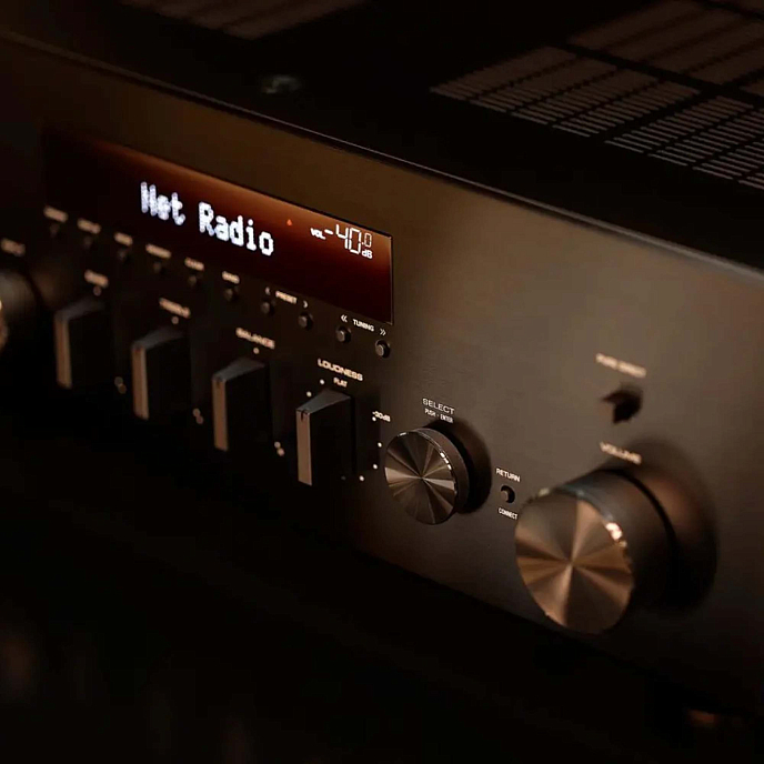 Ресивер Yamaha R-N600A Black - рис.4