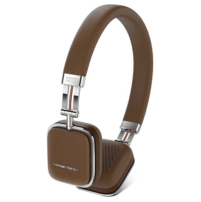 Беспроводные наушники Harman Kardon SOHO BT Brown - рис.1