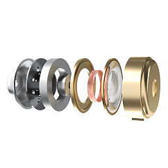 Наушники внутриканальные KZ DQ6 wtihout Mic Silver