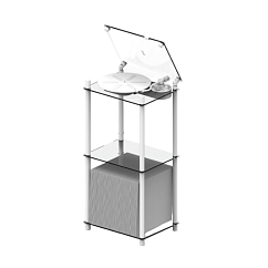 Стойка для Hi-Fi Transparent Turntable Stand White