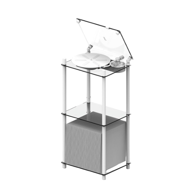 Стойка для Hi-Fi Transparent Turntable Stand White - рис.1