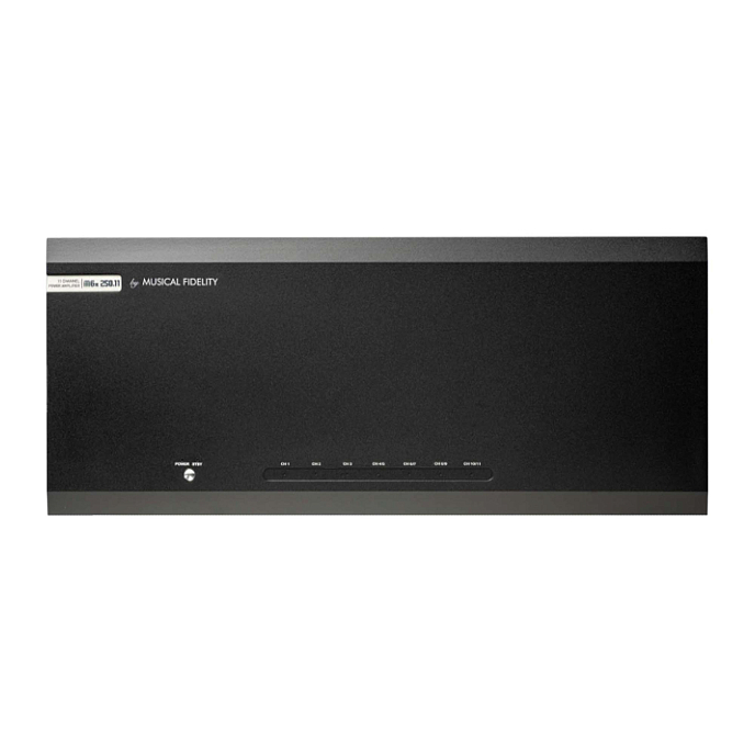 Усилитель мощности Musical Fidelity M6X 250.11 Black - рис.0