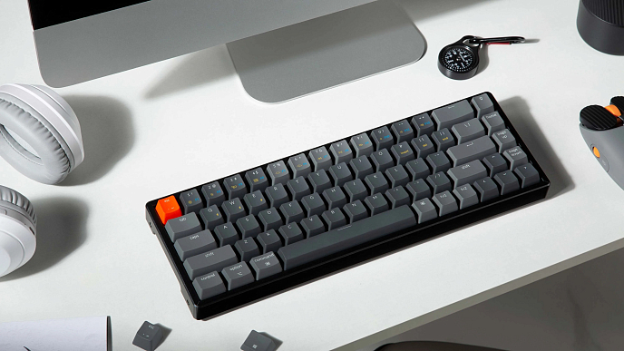 Клавиатура Keychron K6-W1 Gateron G Pro Brown Switch - рис.4