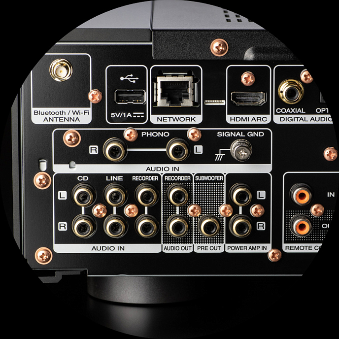 Интегральный усилитель Marantz Model 40n Silver Gold - рис.6
