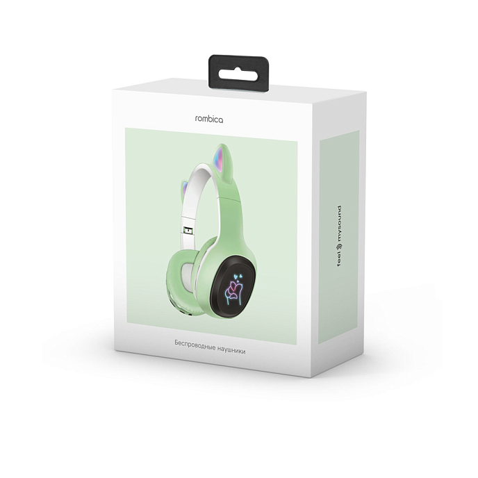 Беспроводные наушники Rombica Mysound BH-19 Green - рис.4