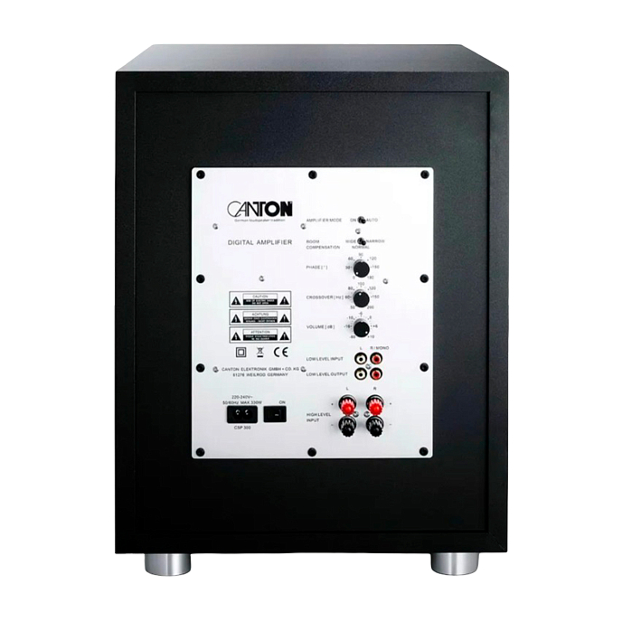 Сабвуфер Canton Power Sub 8 S2 Black - рис.2