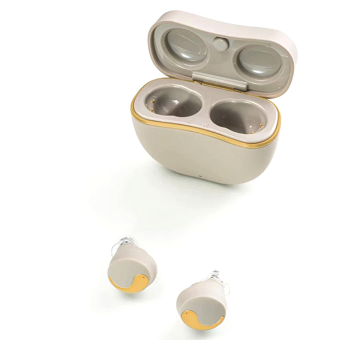 Беспроводные наушники Unique Melody U-Free Beige - рис.1