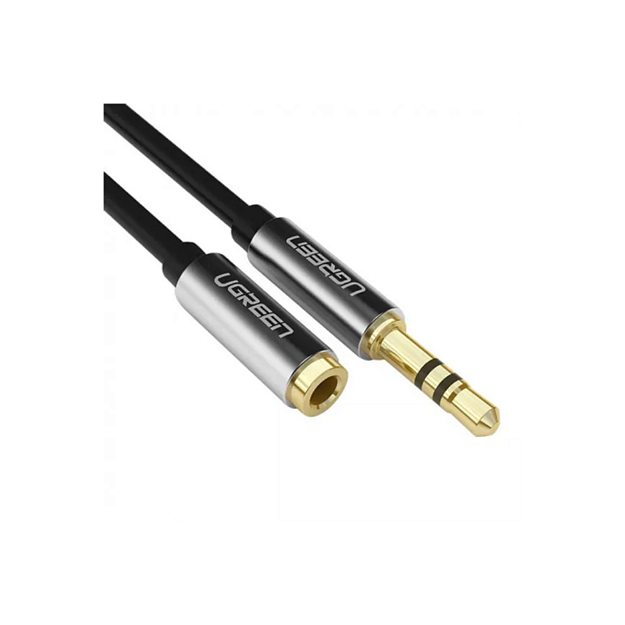 Кабель Ugreen AV118 AUX 3.5 mm 1 m - рис.0