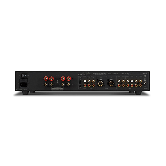Комплект Audiolab 8300A Black + Audiolab 6000N Black - рис.1