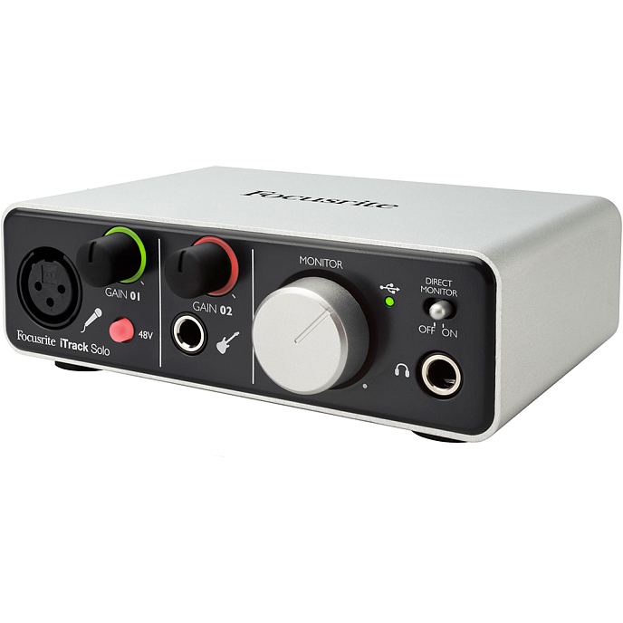 Аудиоинтерфейс Focusrite iTrack Solo Lightning - рис.0