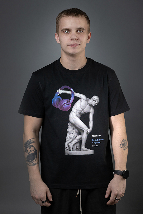 Футболка Dr.Head футболка День винила и музыки ver.6, M - рис.2