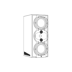 Полочная акустика Perlisten Audio R5m Piano White