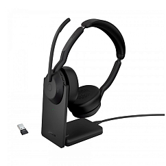 Гарнитура Jabra Evolve2 55 Link380a MS Stereo Stand Black