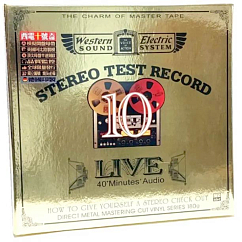 Виниловая пластинка Various – Stereo Test Record - 10 (40 minutes audio) LP