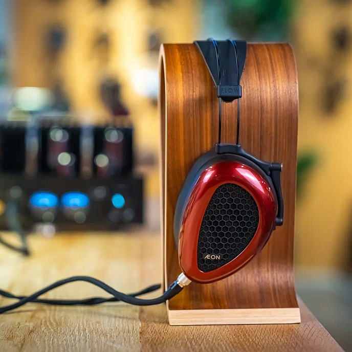 High End наушники Dan Clark Audio AEON2 Open 4-pin XLR 2.0m black/red полноразмерные наушники открытого типа_OpenBox - рис.22