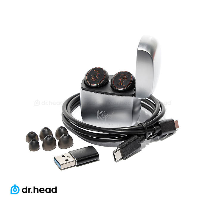 Беспроводные наушники Klipsch T5 True Wireless Silver - рис.6