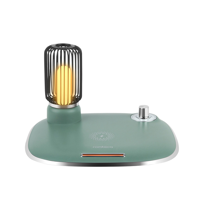 Беспроводная зарядка Rombica NEO Tomas Quick Green - рис.0