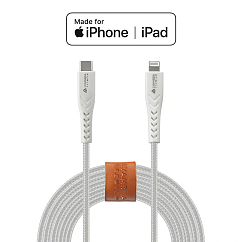 Кабель Lyambda LCLm25 USB Type-C/Lightning White